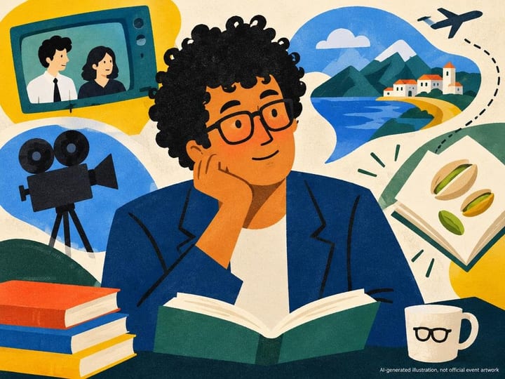 Promotional image for Richard Ayoade